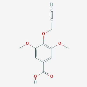 3,5-Dimethoxy-4-[(prop-2-yn-1-yl)oxy]benzoic acid