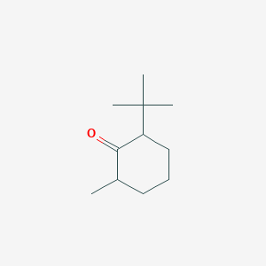 molecular formula C11H20O B8591558 2-Methyl-6-tert-butylcyclohexanone 
