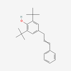 2,6-Di-tert-butyl-4-(3-phenylprop-2-en-1-yl)phenol