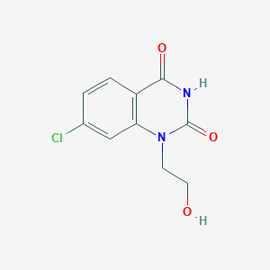 7-Chloro-1-(2-hydroxyethyl)quinazoline-2,4(1H,3H)-dione