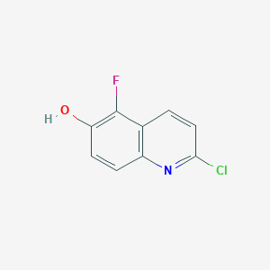 2-Chloro-5-fluoroquinolin-6-ol