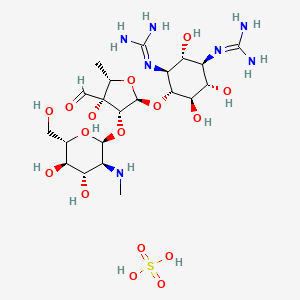 molecular formula C21H41N7O16S B8591717 Streptomycin sulphate CAS No. 16103-16-5