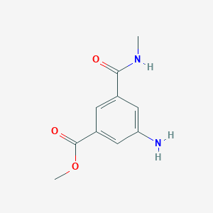 Methyl 3-amino-5-(methylcarbamoyl)benzoate