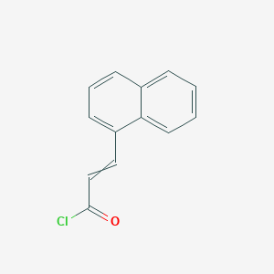 molecular formula C13H9ClO B8591968 3-(Naphthalen-1-yl)prop-2-enoyl chloride 