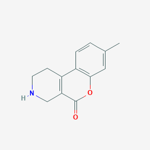 8-Methyl-1,2,3,4-tetrahydro-chromeno[3,4-c]pyridin-5-one