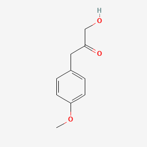 molecular formula C10H12O3 B8592130 1-Hydroxy-3-(4-methoxyphenyl)propan-2-one 
