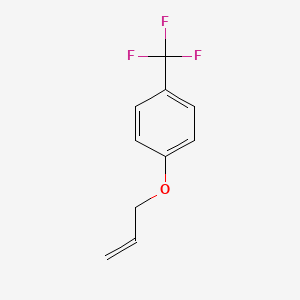 molecular formula C10H9F3O B8592161 1-(Prop-2-en-1-yloxy)-4-(trifluoromethyl)benzene 