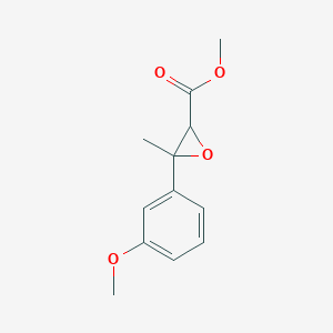 Methyl 3-(3-methoxyphenyl)-3-methyloxirane-2-carboxylate