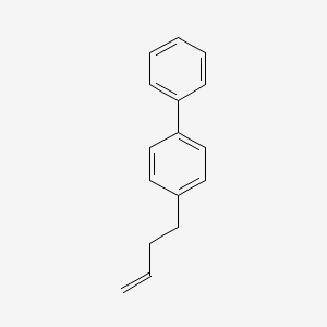 molecular formula C16H16 B8592203 4-(But-3-en-1-yl)-1,1'-biphenyl CAS No. 61396-60-9