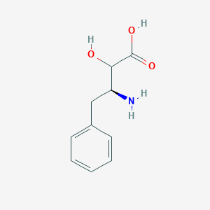molecular formula C10H13NO3 B8592213 (3S)-2-Hydroxy-3-amino-4-phenylbutyric acid 