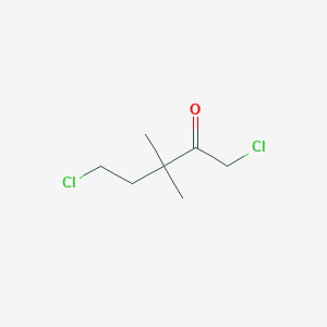 1,5-Dichloro-3,3-dimethylpentan-2-one