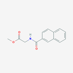 Methyl 2-[(naphthalen-2-yl)formamido]acetate