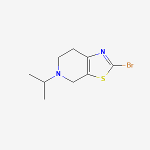 2-Bromo-5-isopropyl-4,5,6,7-tetrahydrothiazolo[5,4-c]-pyridine