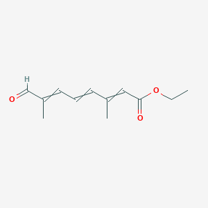 Ethyl 3,7-dimethyl-8-oxoocta-2,4,6-trienoate