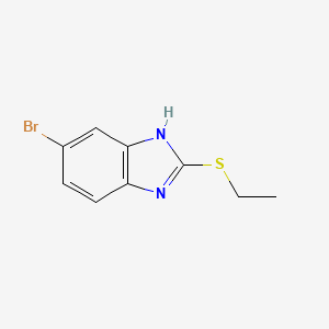 6-bromo-2-(ethylsulfanyl)-1H-benzo[d]imidazole