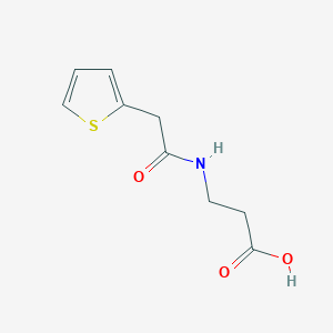 3-[(2-Thiophen-2-ylacetyl)amino]propanoic acid