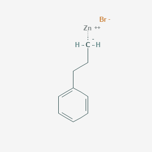 molecular formula C9H11BrZn B8592545 ZINC;propylbenzene;bromide 