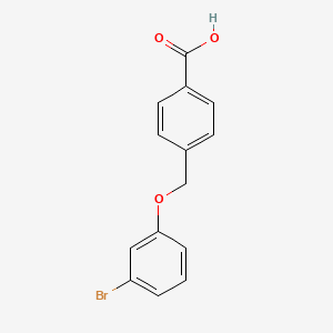 4-((3-Bromophenoxy)methyl)benzoic acid