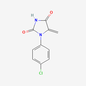 1-(4-Chlorophenyl)-5-methylideneimidazolidine-2,4-dione