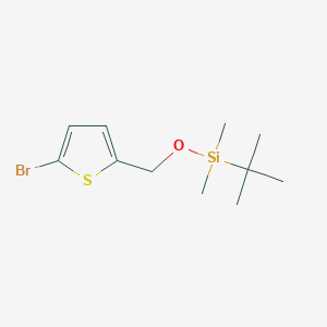 [(5-Bromothiophen-2-yl)methoxy](tert-butyl)dimethylsilane