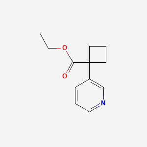 Ethyl 1-pyridin-3-ylcyclobutane-1-carboxylate