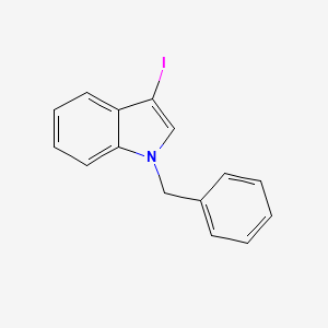 molecular formula C15H12IN B8592834 1-Benzyl-3-iodo-1H-indole 