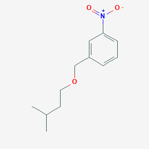 1-[(3-Methylbutoxy)methyl]-3-nitrobenzene