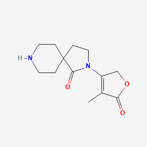 2-(4-Methyl-5-oxo-2,5-dihydrofuran-3-yl)-2,8-diazaspiro[4.5]decan-1-one