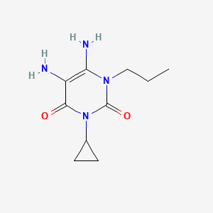 5,6-Diamino-3-cyclopropyl-1-propyl-1H-pyrimidine-2,4-dione
