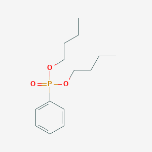 molecular formula C14H23O3P B085932 苯基二丁酯膦酸酯 CAS No. 1024-34-6