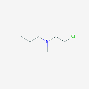 molecular formula C6H14ClN B8593205 2-Chloroethylpropylmethylamine 