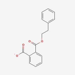 molecular formula C16H13O4- B8593258 2-[(2-Phenylethoxy)carbonyl]benzoate CAS No. 105578-59-4