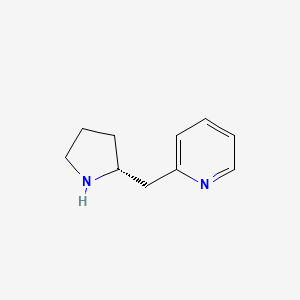 molecular formula C10H14N2 B8593269 (R)-2-(pyrrolidin-2-ylmethyl)pyridine 