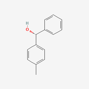 molecular formula C14H14O B8593310 (R)-4-methylbenzhydrol 