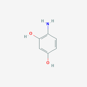 molecular formula C6H7NO2 B085934 4-氨基苯-1,3-二酚 CAS No. 13066-95-0