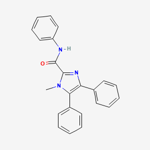 1H-Imidazole-2-carboxamide, 1-methyl-N,4,5-triphenyl-