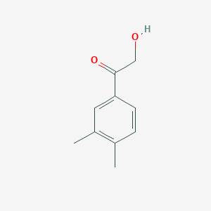 molecular formula C10H12O2 B8593471 1-(3,4-Dimethylphenyl)-2-hydroxyethanone 
