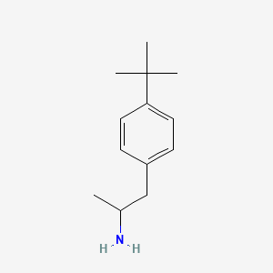 molecular formula C13H21N B8593473 1-(4-Tert-butylphenyl)propan-2-amine 