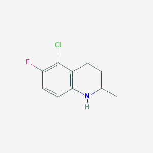 5-Chloro-6-fluoro-2-methyl-1,2,3,4-tetrahydroquinoline