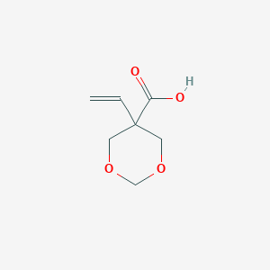 1,3-Dioxane-5-carboxylic acid, 5-ethenyl-