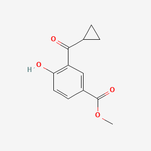 Methyl 3-(cyclopropanecarbonyl)-4-hydroxybenzoate