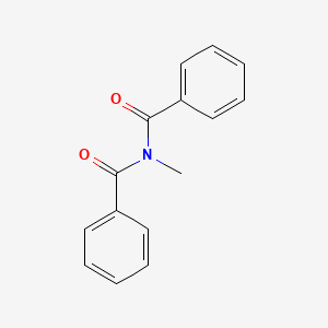 molecular formula C15H13NO2 B8593622 N,N-Dibenzoylmethylamine CAS No. 23825-32-3