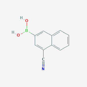 4-Cyanonaphthalen-2-ylboronic acid