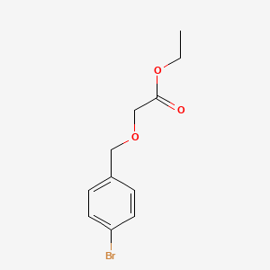 molecular formula C11H13BrO3 B8593764 Ethyl 2-(4-bromobenzyloxy)acetate 