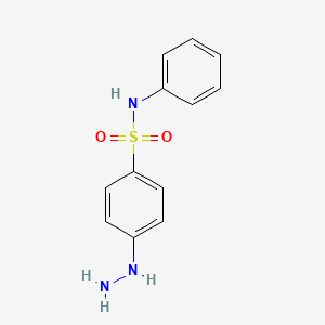4-hydrazinyl-N-phenylbenzenesulfonamide