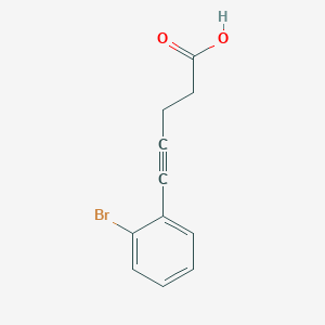 5-(2-Bromophenyl)-4-pentynoic acid