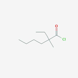 molecular formula C9H17ClO B8593836 2-Ethyl-2-methylhexanoyl chloride CAS No. 49802-73-5