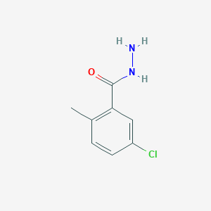 molecular formula C8H9ClN2O B8593868 5-Chloro-2-methylbenzohydrazide 