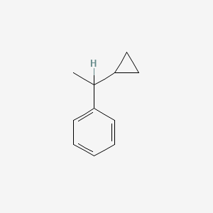 Benzene, (1-cyclopropylethyl)-