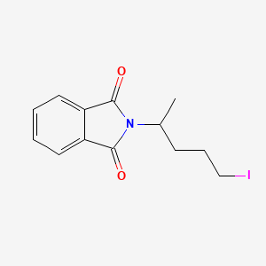 molecular formula C13H14INO2 B8594042 4-Phthalimidopentyl iodide CAS No. 51050-47-6